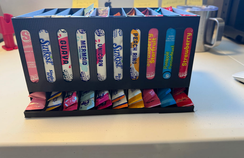 10 Slot Drink Packet Holder
